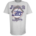 NHL (Gildan) - Winnipeg Jets Single Stitch T-Shirt 1994 Large Vintage Retro Hockey