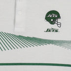 NFL (MainSports) - New York Jets Polo Shirt 1990s Large Vintage Retro Football
