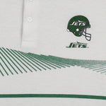 NFL (MainSports) - New York Jets Polo Shirt 1990s Large Vintage Retro Football