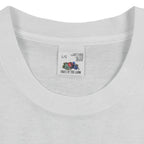 CFL (Fruit of the Loom) - Toronto Argonauts Helmet Spell-Out T-Shirt 1991 Large Vintage Retro Football
