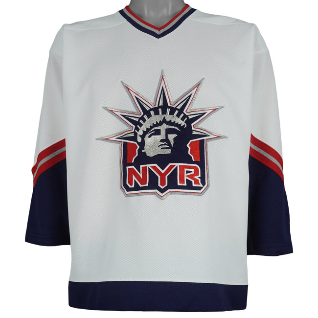 Vintage NHL (Pro Player) - New York Rangers Big Logo Hockey Jersey