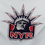 NHL (Pro Player) - New York Rangers Big Logo Hockey Jersey T-Shirt 1990s X-Large Vintage Retro Hockey