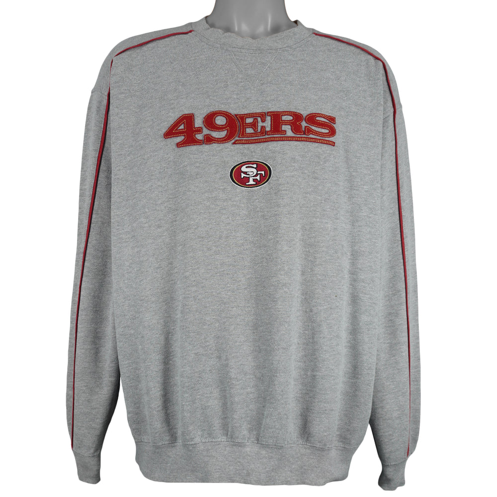NFL (Team Apparel) - San Francisco 49ers Sweatshirt 1990s XX-Large Vintage Retro Football