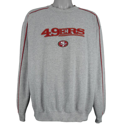 NFL (Team Apparel) - San Francisco 49ers Crew Neck Sweatshirt 2000s XX-Large
