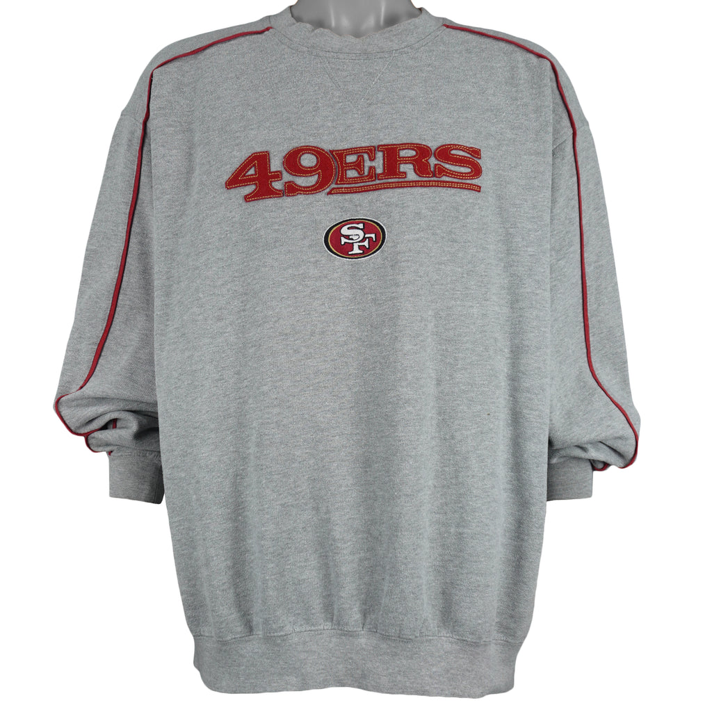 NFL (Team Apparel) - San Francisco 49ers Sweatshirt 1990s XX-Large Vintage Retro Football
