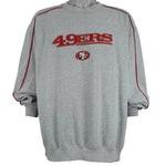 NFL (Team Apparel) - San Francisco 49ers Sweatshirt 1990s XX-Large Vintage Retro Football