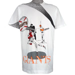 MLB (Fruit Of The Loom) - San Francisco Giants All Over Print T-Shirt 1990s Large