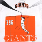 MLB (Fruit Of The Loom) - San Francisco Giants All Over Print T-Shirt 1990s Large Vintage Retro Basebal