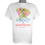 Vintage (Anvil) - Yo Quiero Diamantes Chihuahua T-Shirt 1998 Large