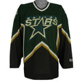NHL (CCM) - Green & Black Dallas Stars Hockey Jersey 1990s X-Large Vintage Retro Hockey