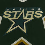 NHL (CCM) - Green & Black Dallas Stars Hockey Jersey 1990s X-Large Vintage Retro Hockey
