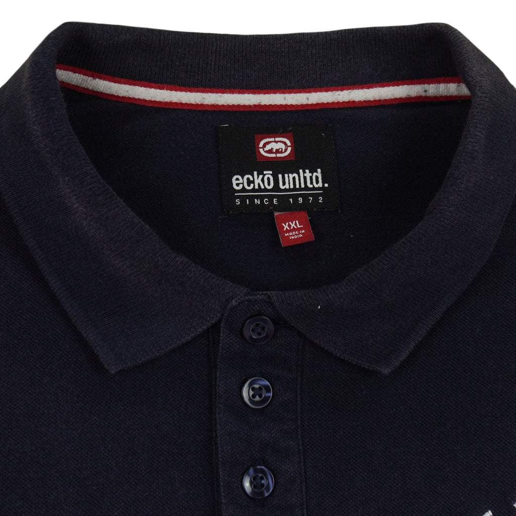 Vintage - Ecko Unltd 72 Polo T-Shirt 1990s XX-Large Vintage Retro
