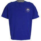 Starter - Edmonton Oilers Big Logo T-Shirt 1991 Large Vintage Retro Hockey