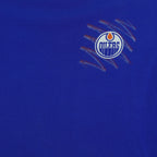 Starter - Edmonton Oilers Big Logo T-Shirt 1991 Large Vintage Retro Hockey