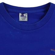 Starter - Edmonton Oilers Big Logo T-Shirt 1991 Large Vintage Retro Hockey