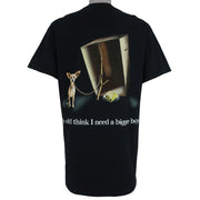 Vintage (Delta) - Taco Bell, Here Lizard, Lizard, Lizard T-Shirt 1990s Large Vintage Retro