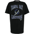 NHL (Hanes) - Tampa Bay Lightning T-Shirt 1990s X-Large Vintage Retro Hockey