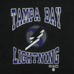 NHL (Hanes) - Tampa Bay Lightning T-Shirt 1990s X-Large Vintage Retro Hockey
