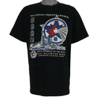 NHL (Tultex) - North America Vs The World, 50th All-Star Game T-Shirt 2000 Large Vintage Retro Hockey
