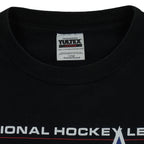 NHL (Tultex) - North America Vs The World, 50th All-Star Game T-Shirt 2000 Large Vintage Retro Hockey