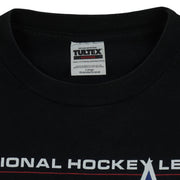 NHL (Tultex) - North America Vs The World, 50th All-Star Game T-Shirt 2000 Large Vintage Retro Hockey