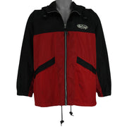 Vintage - Bad Boy Club Hooded Windbreaker 1990s Large Vintage Retro