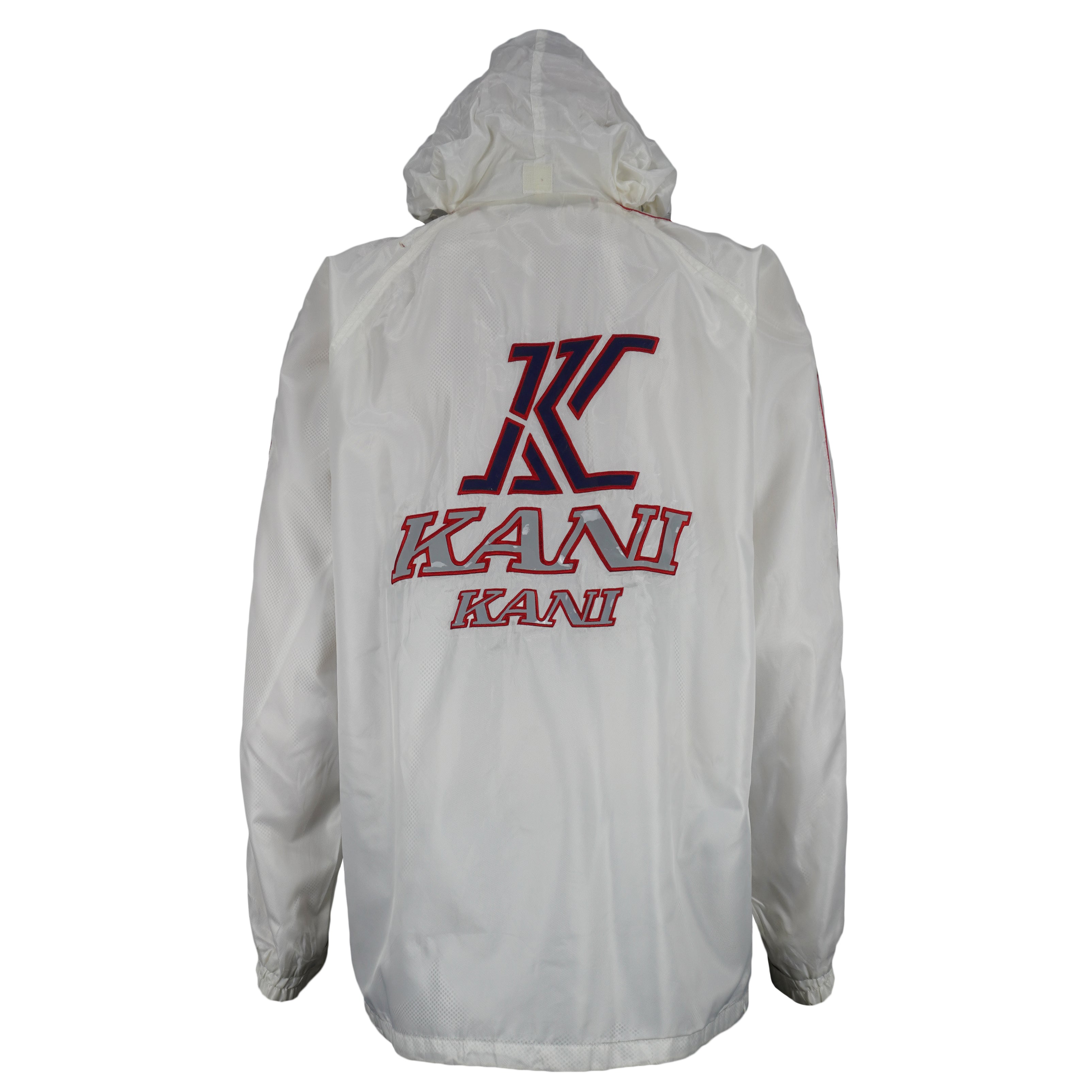 Karl Kani - Kani Kani Big Embroidered Logo Windbreaker 1990s Large Vintage Retro