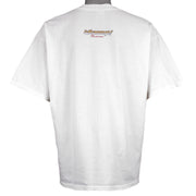 Budweiser (Gildan) - Whassup Parrots Spell-Out T-Shirt 1990s X-Large Vintage Retro