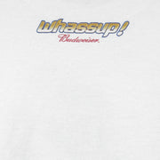 Budweiser (Gildan) - Whassup Parrots Spell-Out T-Shirt 1990s X-Large Vintage Retro