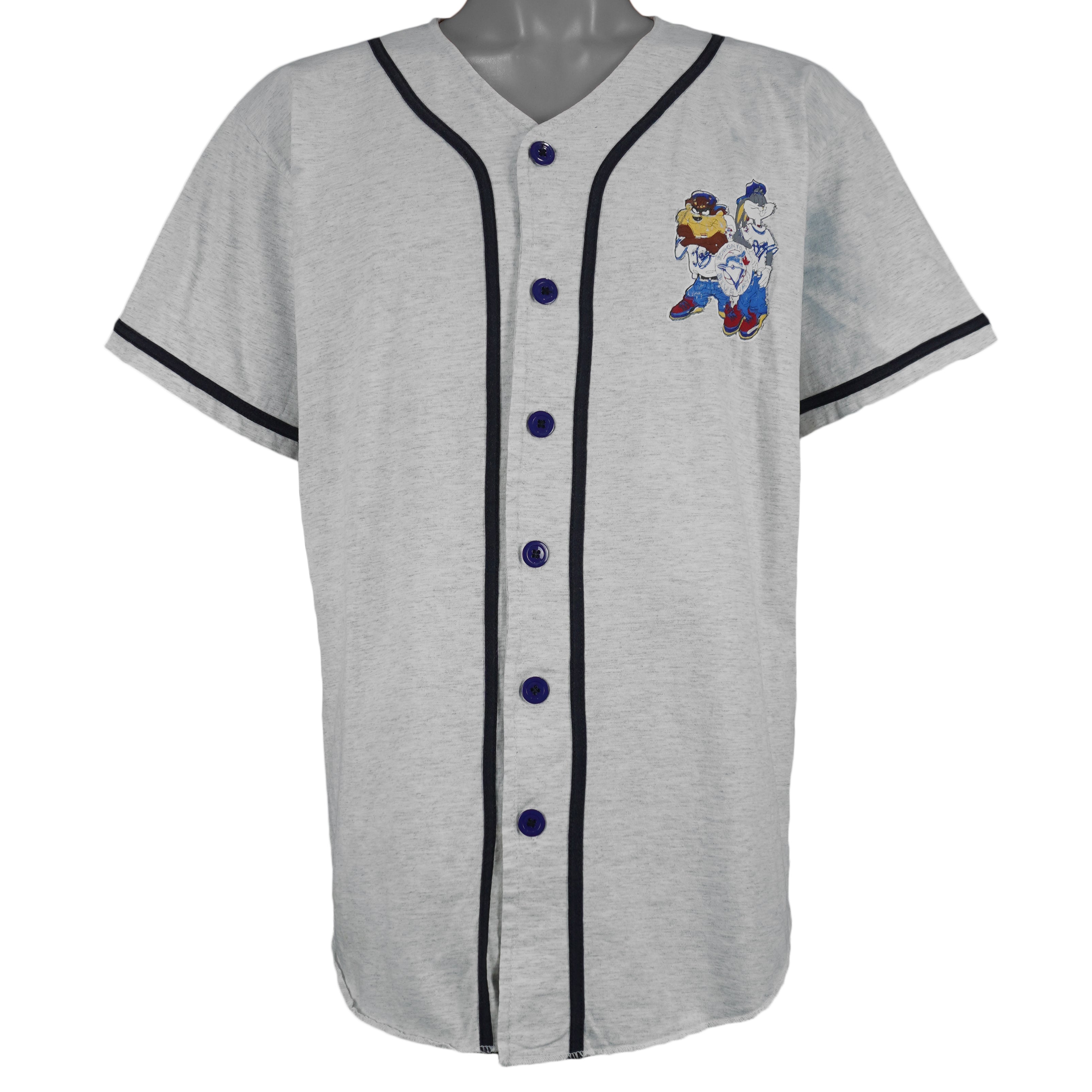 MLB - Toronto Blue Jays X Looney Tunes T-Shirt 1990s Large Vintage Retro