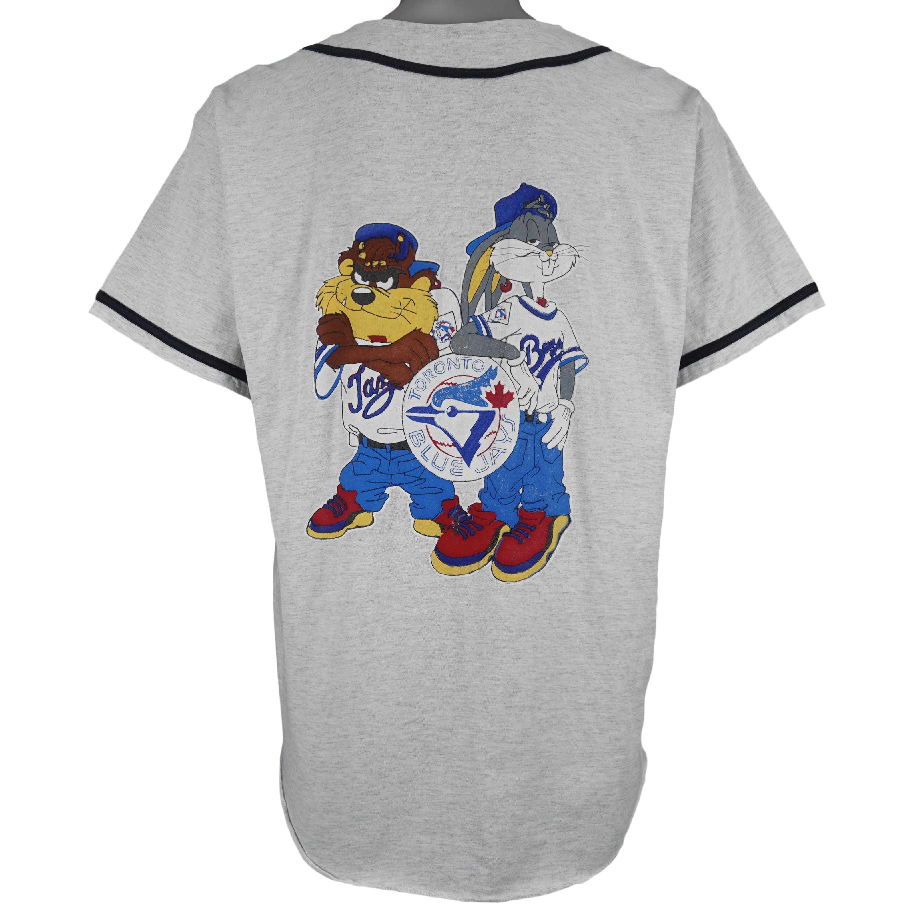 MLB - Toronto Blue Jays X Looney Tunes T-Shirt 1990s Large Vintage Retro
