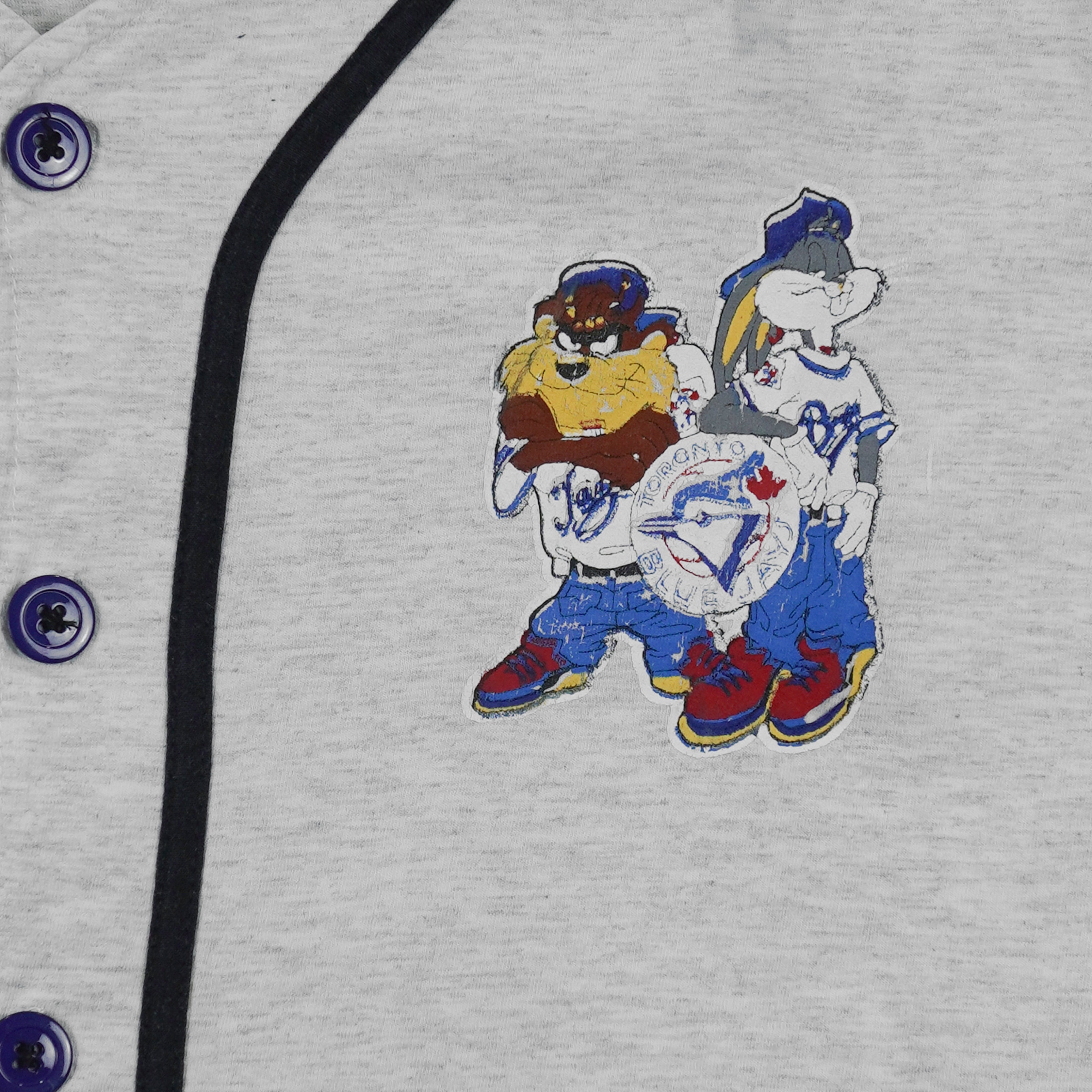 MLB - Toronto Blue Jays X Looney Tunes T-Shirt 1990s Large Vintage Retro
