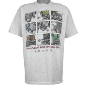Vintage (All sport) - Cowboy Boots, Never Squat With Yer Spurs On! T-Shirt 1994 X-Large Vintage Retro