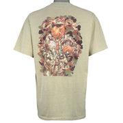 Vintage (Camel) - Joe Camel in Camouflage T-Shirt 1992 X-Large Vintage Retro