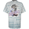 NBA - Orlando Magic, Shaq Attao All Over Print T-Shirt 1990s X-Large Vintage Retro Basetball
