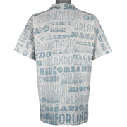 NBA - Orlando Magic, Shaq Attao All Over Print T-Shirt 1990s X-Large Vintage Retro Basetball