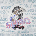 NBA - Orlando Magic, Shaq Attao All Over Print T-Shirt 1990s X-Large Vintage Retro Basetball