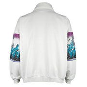 Vintage - Ski Whistler Mountain Pullover Sweatshirt 1990s Medium Vintage Retro