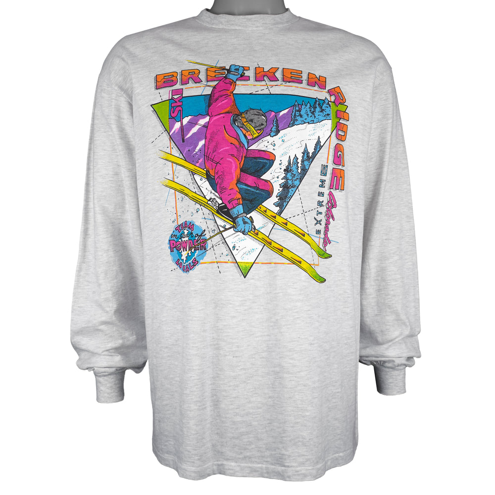 Vintage (Hanes) - Breckenridge Ski Colorado Extreme Shirt 1990s Large Vintage Retro