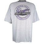 Harley Davidson - Chicago, Illinois Roll Em Ups T-Shirt 1992 X-Large Vintage Retro