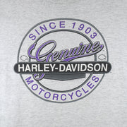 Harley Davidson - Chicago, Illinois Roll Em Ups T-Shirt 1992 X-Large Vintage Retro