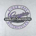 Harley Davidson - Chicago, Illinois Roll Em Ups T-Shirt 1992 X-Large Vintage Retro