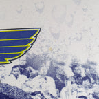 NHL - St. Louis Blues All Over Print T-Shirt 1990s Large Vintage Retro Hockey