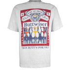 Vintage (AAA) - Buttwiser, King Of Rears T-Shirt 1990s Medium Vintage Retro
