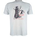 Vintage (Jerzees) - Screaming Eagle Tree Stands Single Stitch T-Shirt 1990s Medium Vintage Retro