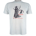 Vintage (Jerzees) - Screaming Eagle Tree Stands Single Stitch T-Shirt 1990s Medium Vintage Retro