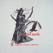 Vintage (Jerzees) - Screaming Eagle Tree Stands Single Stitch T-Shirt 1990s Medium Vintage Retro