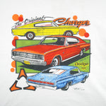 Vintage (Hanes) - Dodge The Original Charger T-Shirt 1990s X-Large Vintage Retro