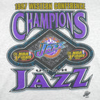 NBA (Delta) - Utah Jazz NBA Finals Champions T-Shirt 1997 XX-Large Vintage Retro Basketball
