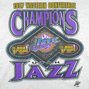 NBA (Delta) - Utah Jazz NBA Finals Champions T-Shirt 1997 XX-Large Vintage Retro Basketball
